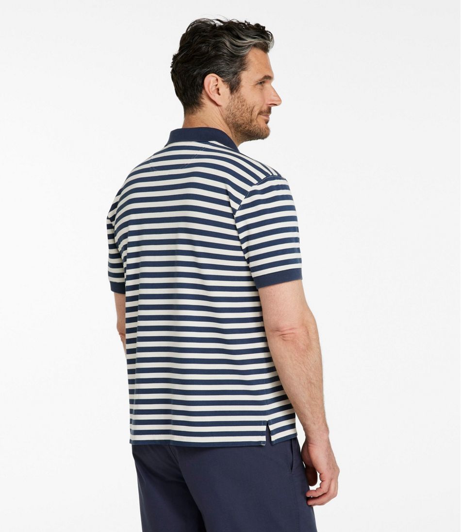 Men's Casco Bay Rugged Polo, Short-Sleeve, Stripe - Image 3