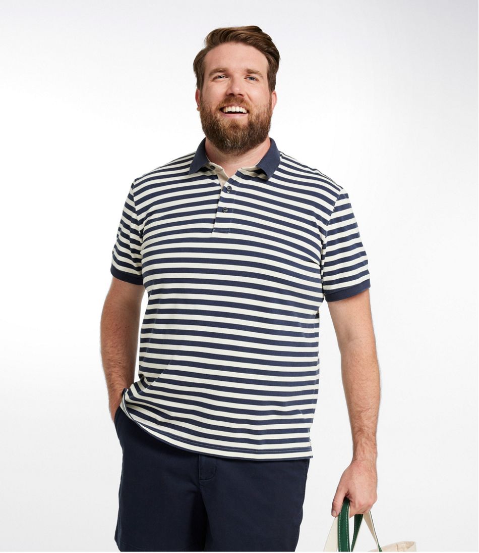 Men's Casco Bay Rugged Polo, Short-Sleeve, Stripe - Image 4