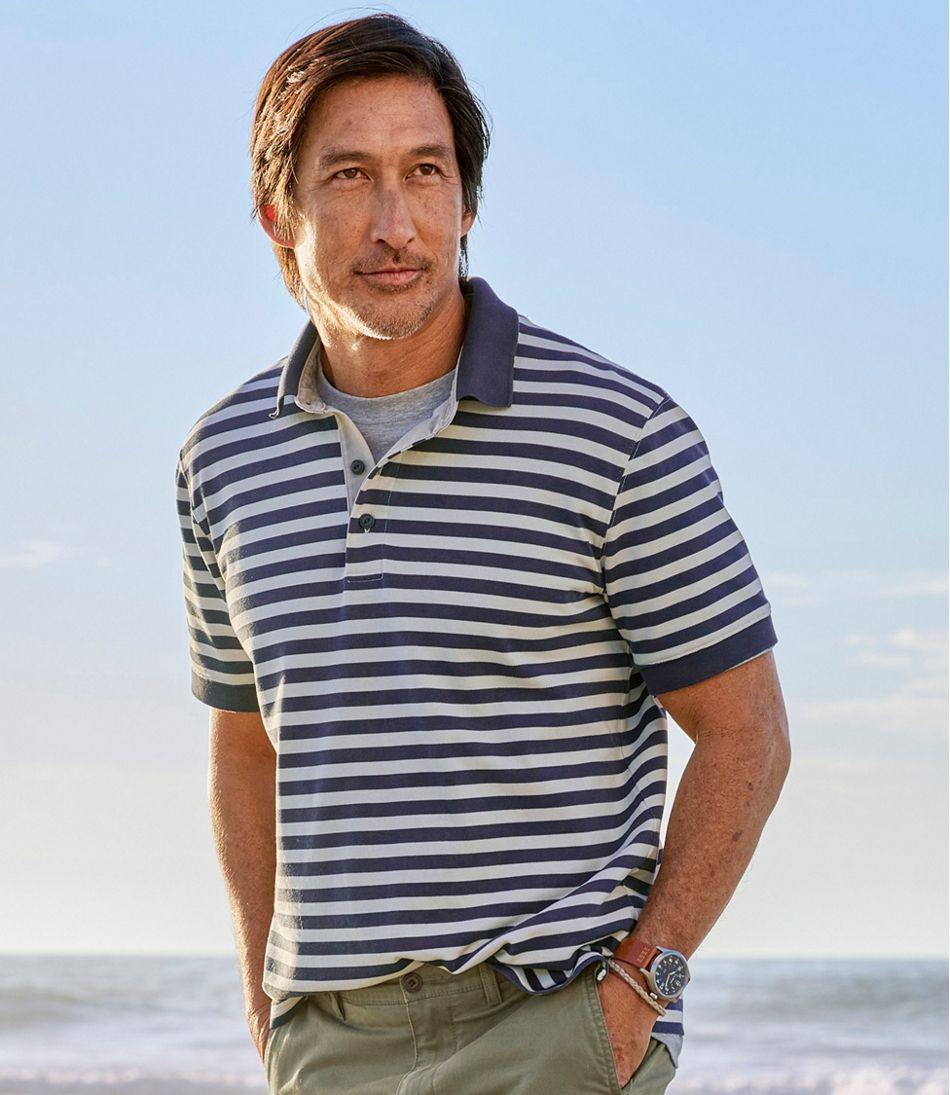 Men's Casco Bay Rugged Polo, Short-Sleeve, Stripe - Image 8