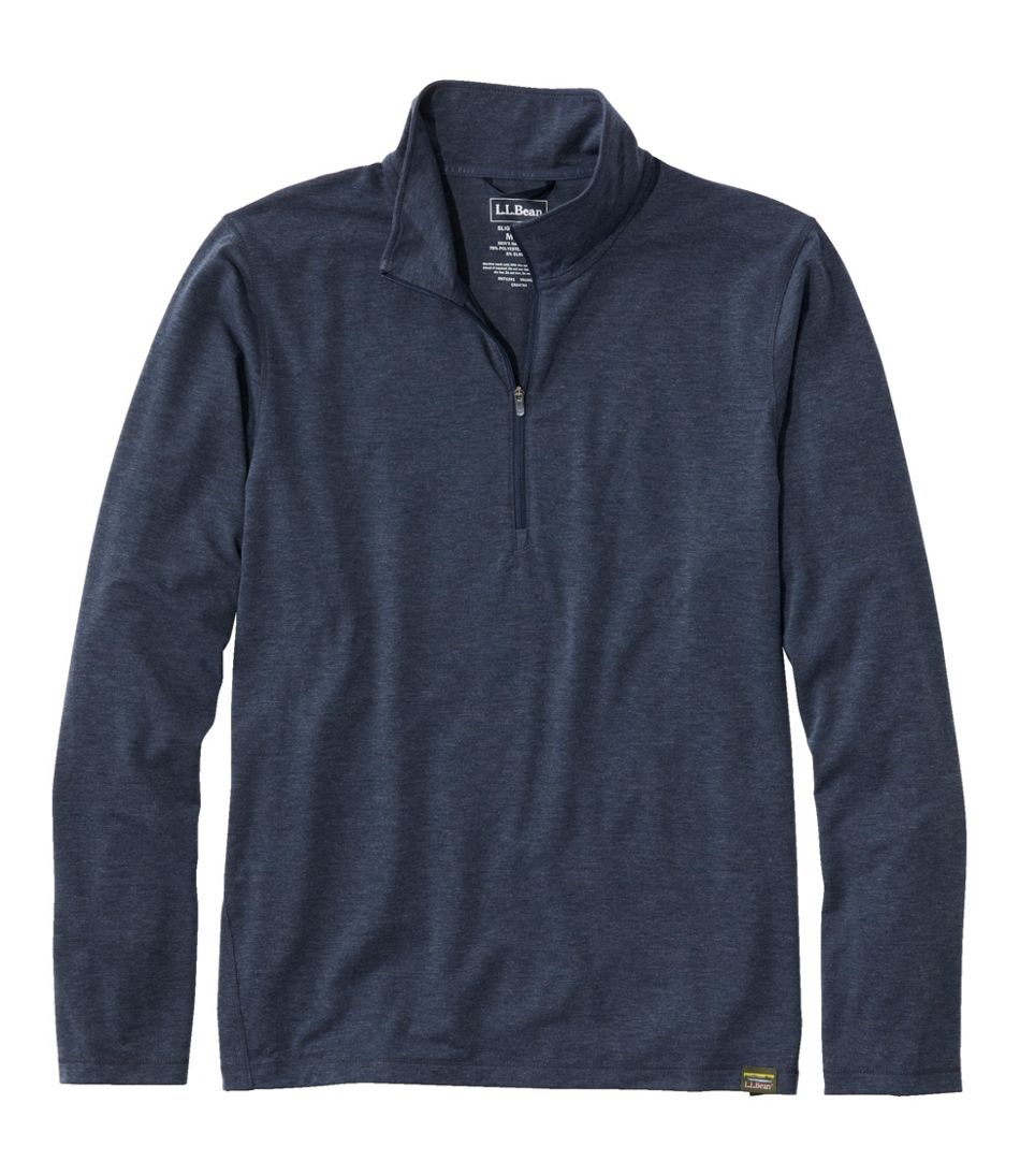 Men's Everyday SunSmart? Tee, Long-Sleeve Quarter-Zip
