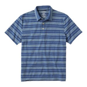 Men's Lakewashed Performance Polo, Short-Sleeve, Stripe