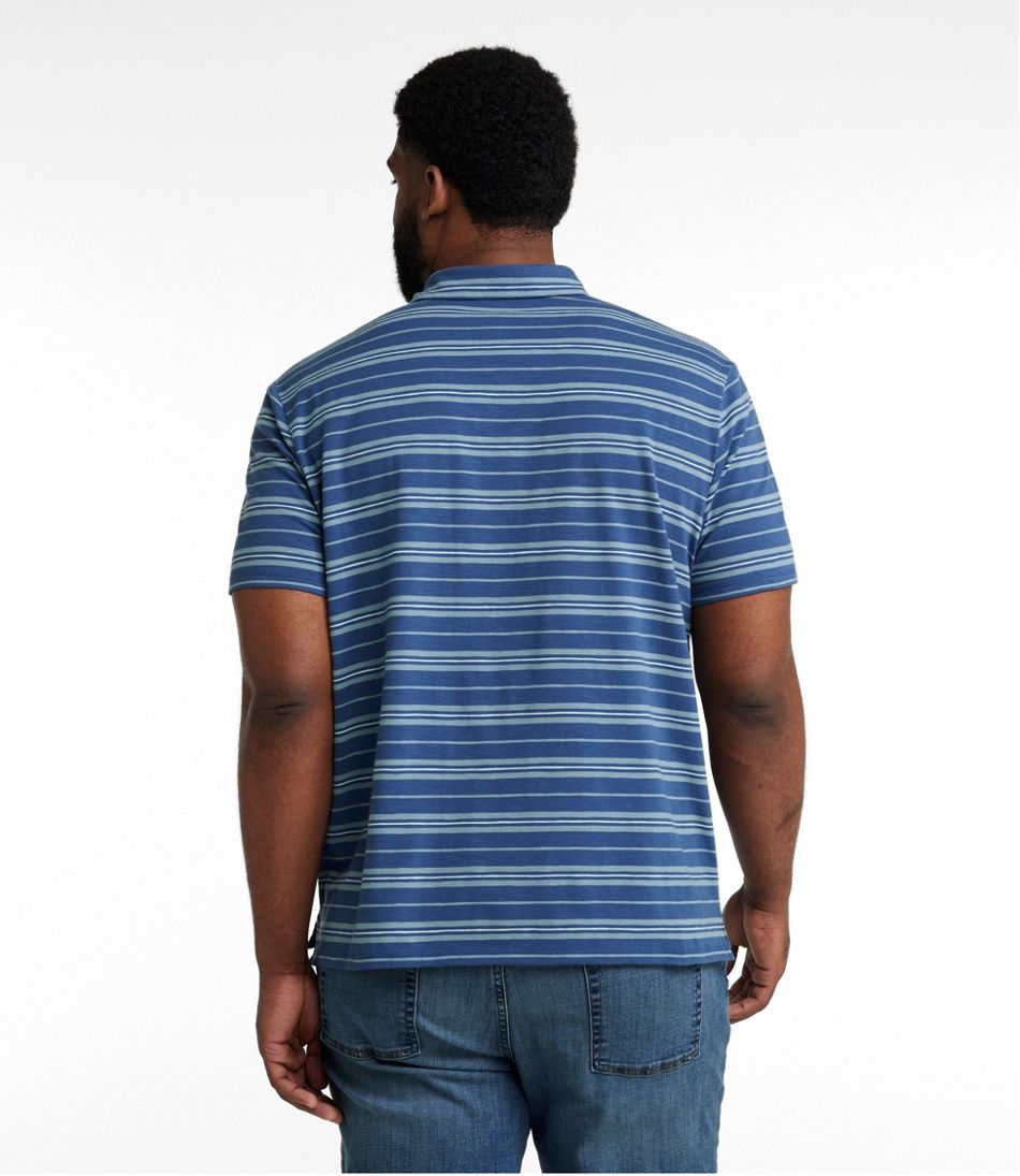 Men's Lakewashed Performance Polo, Short-Sleeve, Stripe - Image 5