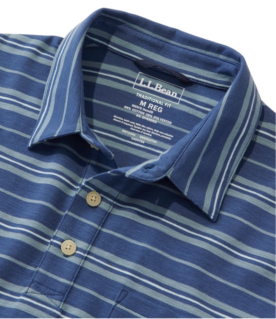 Men's Lakewashed Performance Polo, Short-Sleeve, Stripe - Image 6