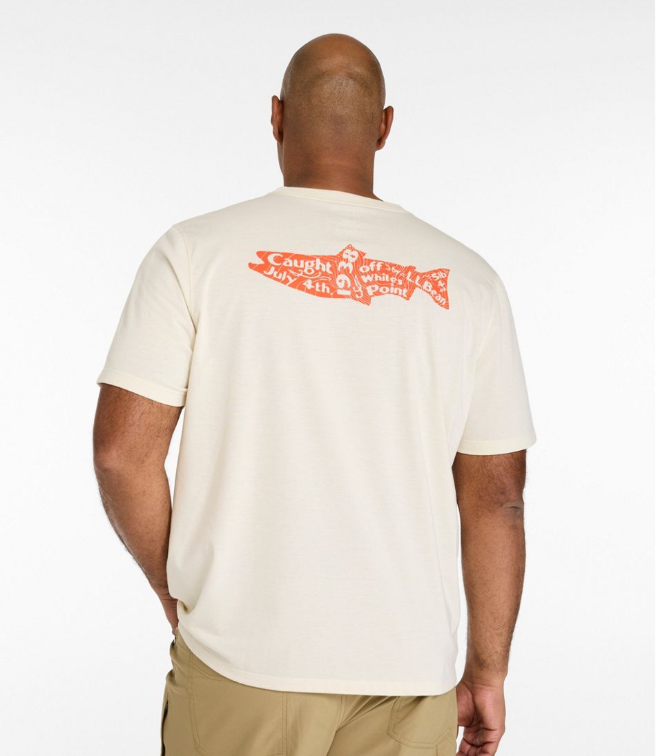Men's Technical Fishing Graphic Tees, Short-Sleeve - Image 3