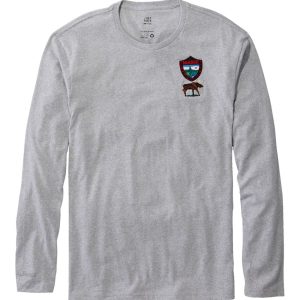 Men's MIF&W Tee, Long-Sleeve Moose