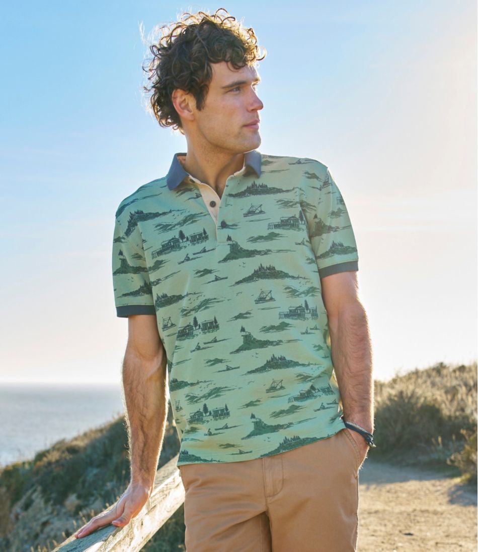 Men's Casco Bay Rugged Polo, Short-Sleeve, Print - Image 6