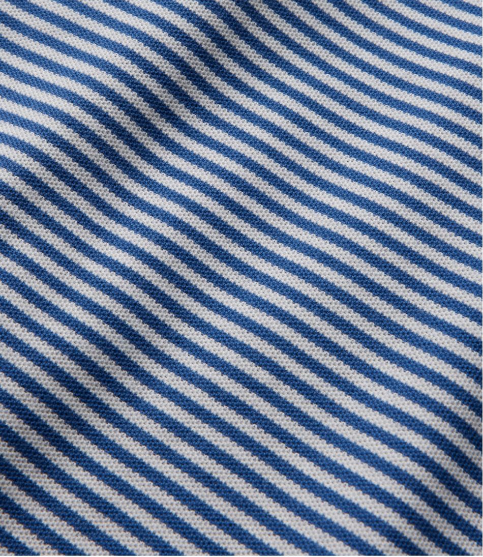 Men's Premium Double L? Polo, Banded Short-Sleeve Without Pocket Stripe - Image 4
