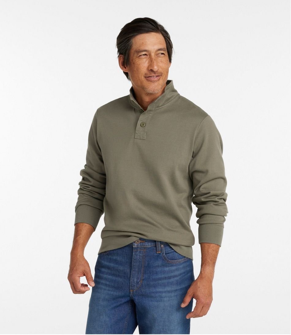 Men's Bean's Vintage Soft Rugby, Mockneck - Image 2