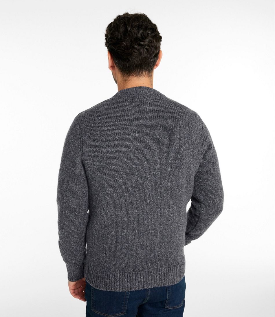 Men's Bean's Classic Ragg Wool Sweater, Crewneck - Image 3