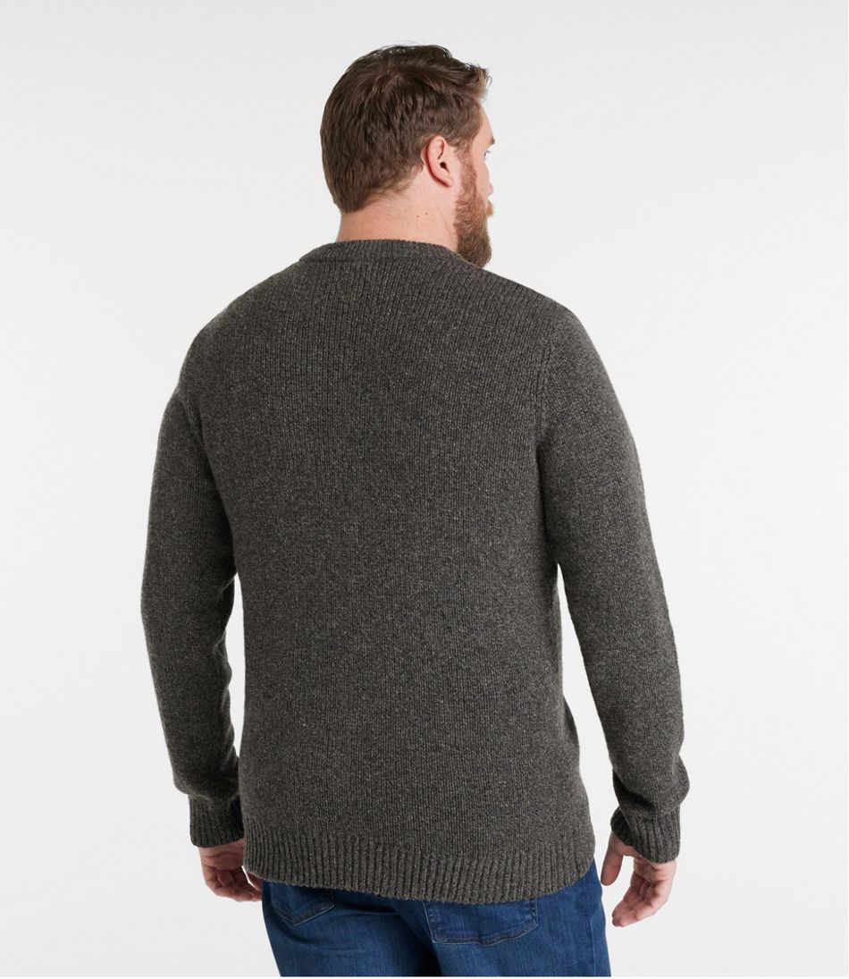 Men's Bean's Classic Ragg Wool Sweater, Crewneck - Image 5