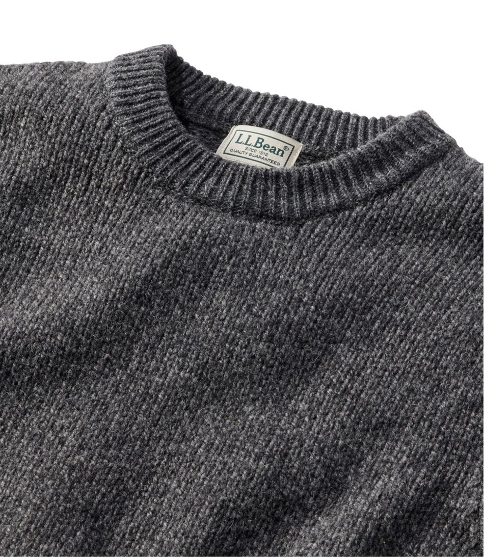 Men's Bean's Classic Ragg Wool Sweater, Crewneck - Image 6