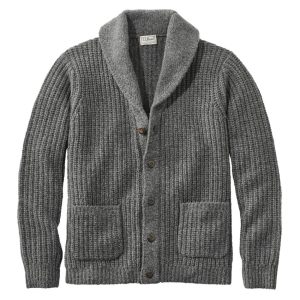 Men's L.L.Bean Classic Ragg Wool Sweater, Cardigan
