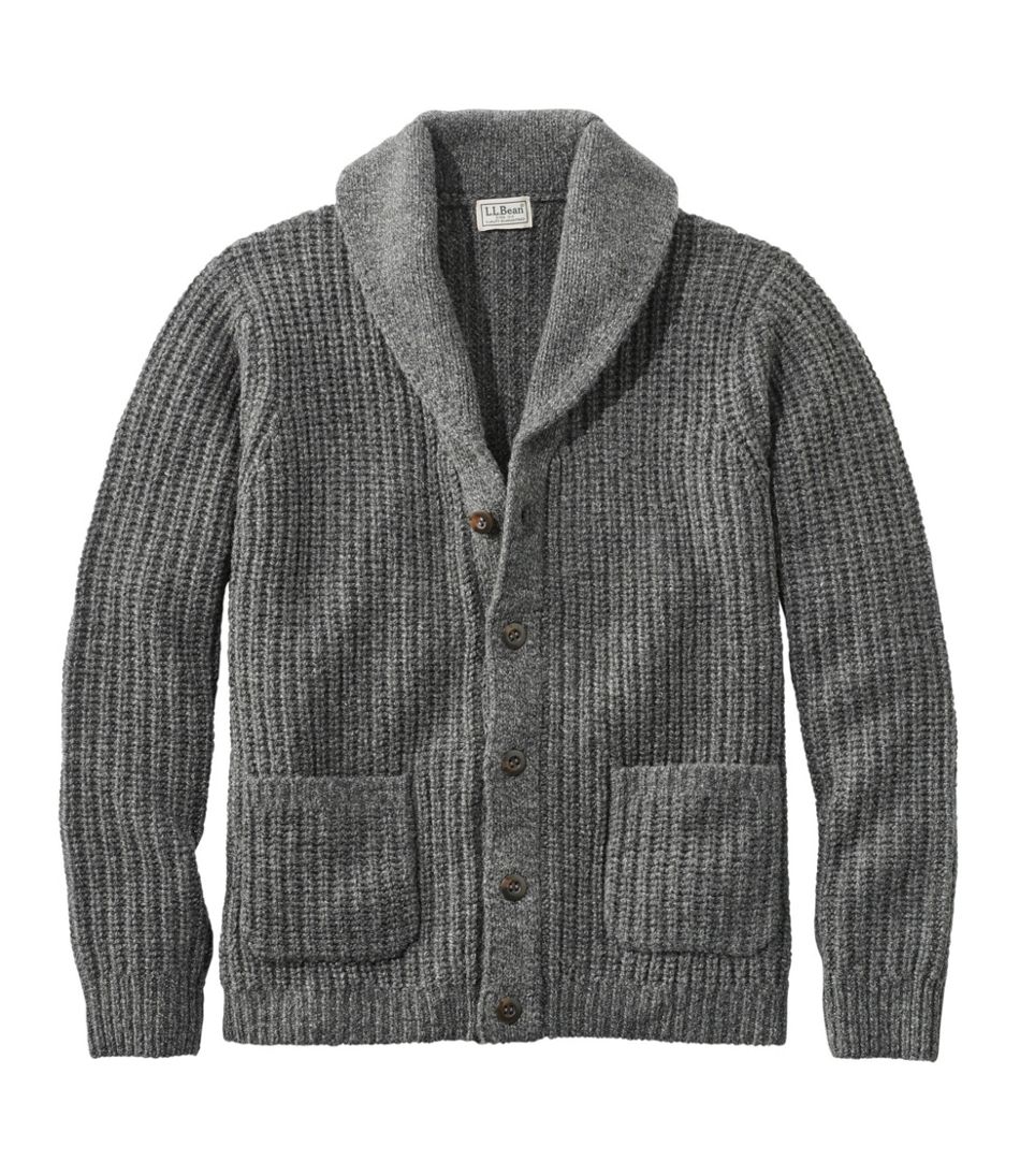 Men's L.L.Bean Classic Ragg Wool Sweater, Cardigan