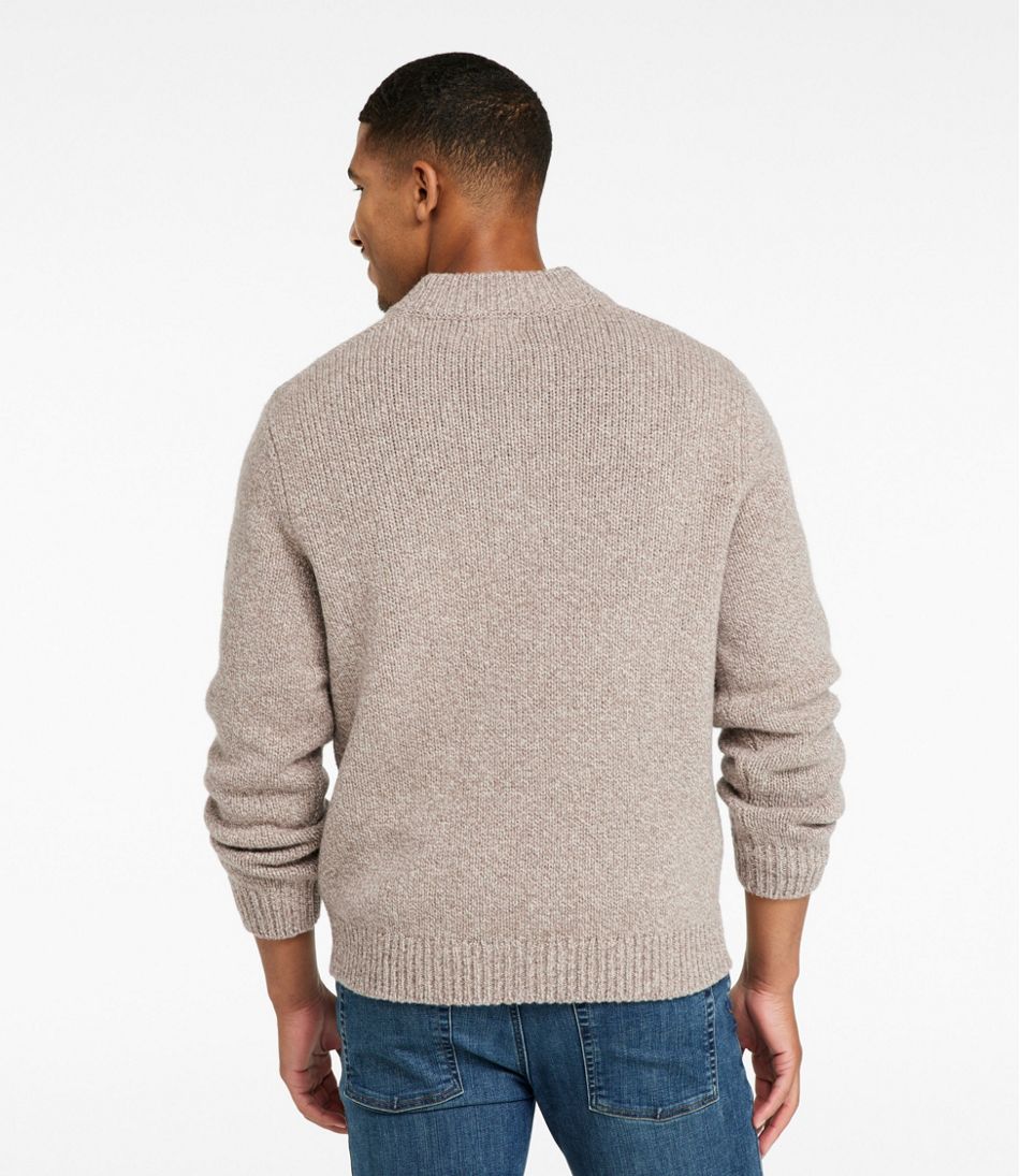 Men's L.L.Bean Classic Ragg Wool Sweater, Henley - Image 3