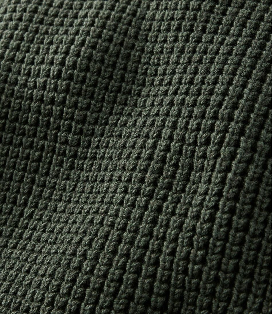 Men's L.L.Bean Organic Cotton Waffle Sweater, Henley - Image 7