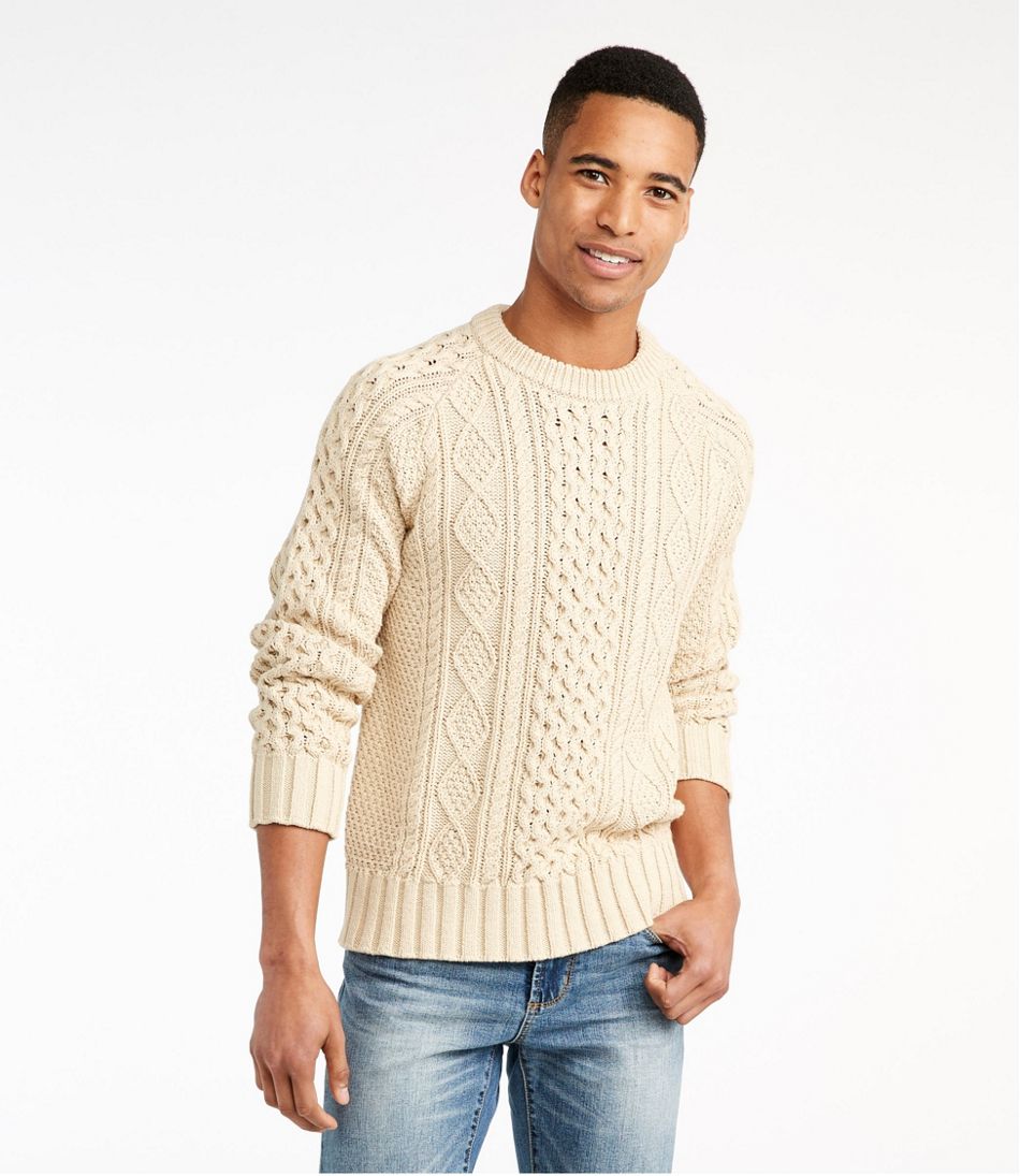 Men's Signature Cotton Fisherman Sweater - Image 2