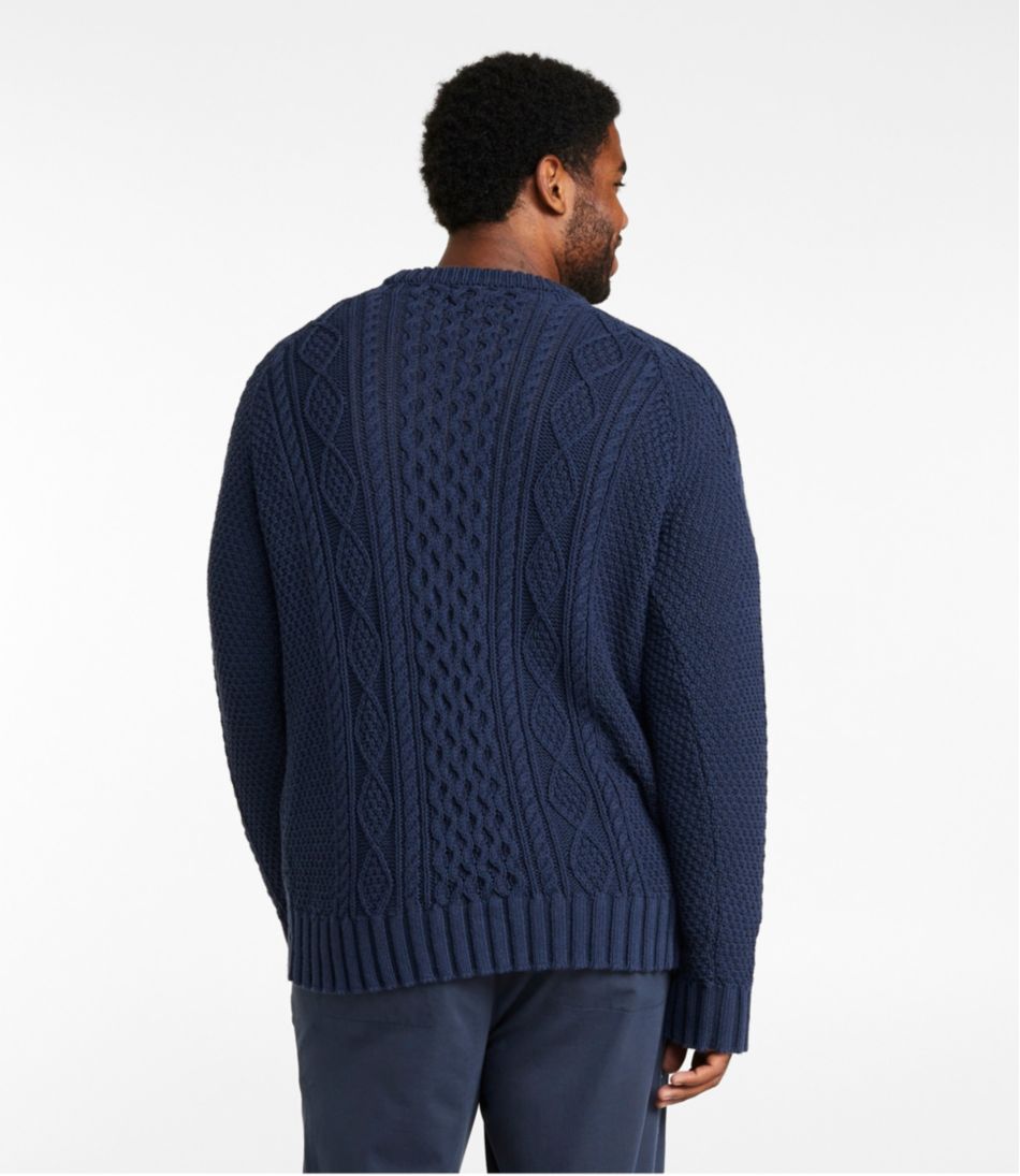 Men's Signature Cotton Fisherman Sweater - Image 5