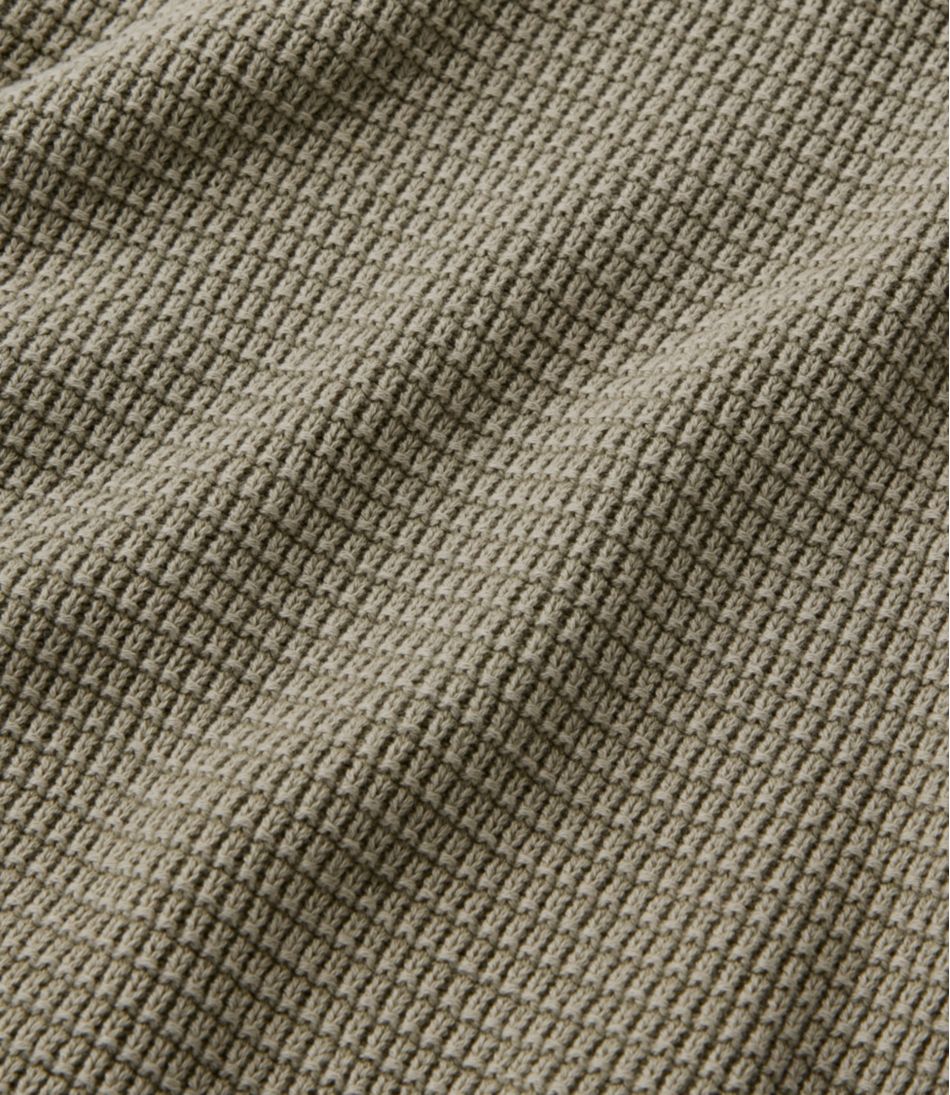 Men's Sunwashed Textured Cotton Sweater, Crewneck - Image 7