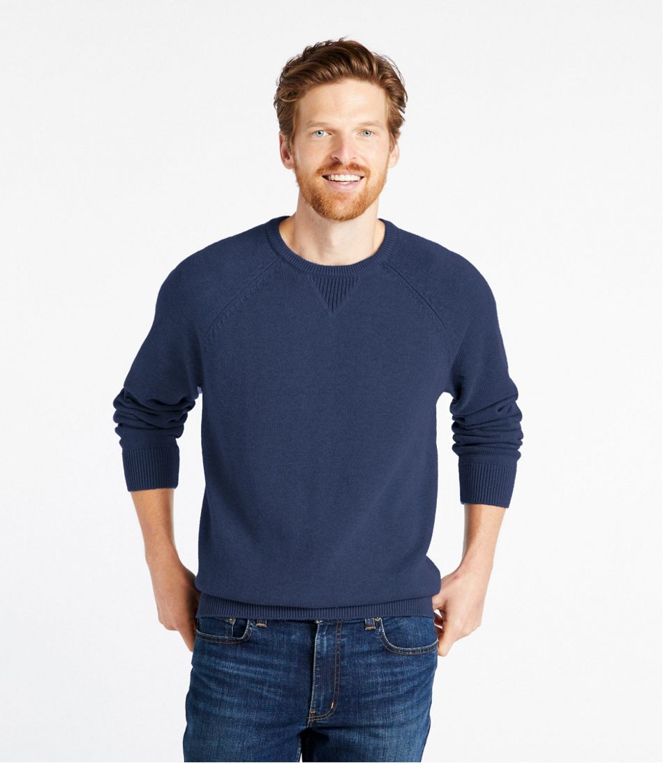 Men's Wicked Soft Cotton/Cashmere Sweater, Crewneck - Image 2