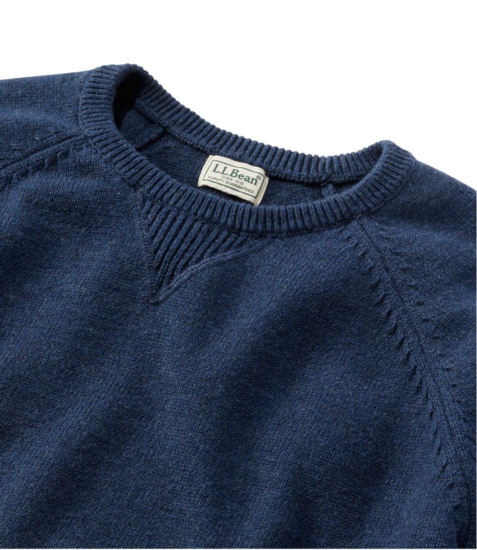 Men's Wicked Soft Cotton/Cashmere Sweater, Crewneck - Image 6