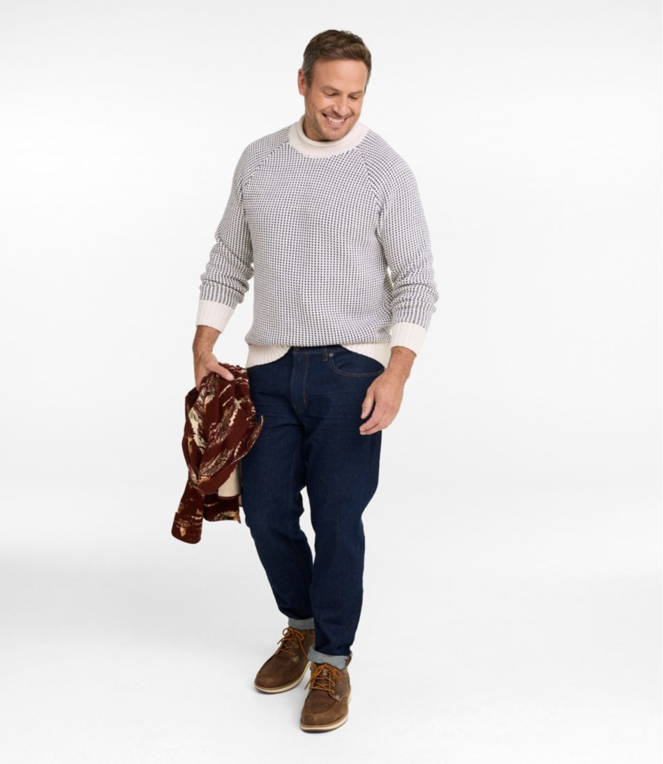 Men's Signature Organic Cotton Rollneck Sweater, Fair Isle - Image 4