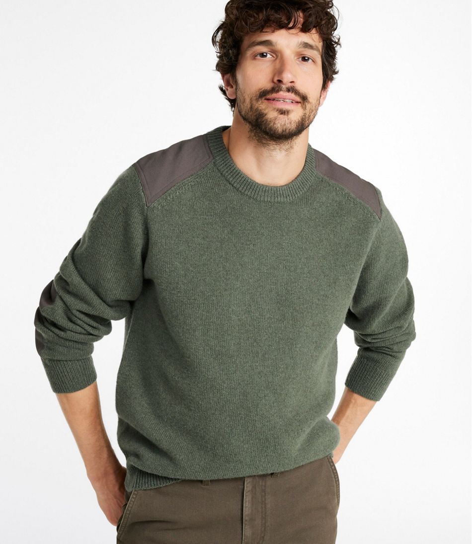Men's Maine Guide Lightweight Lambswool Sweater - Image 2