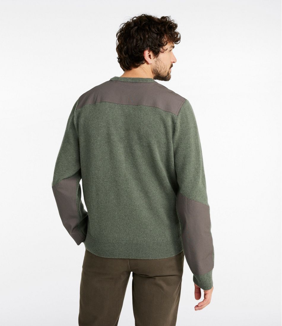 Men's Maine Guide Lightweight Lambswool Sweater - Image 3