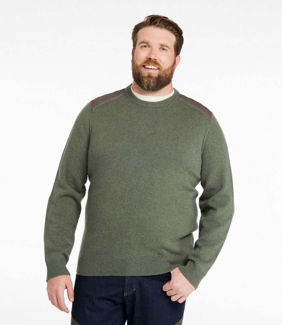 Men's Maine Guide Lightweight Lambswool Sweater - Image 4
