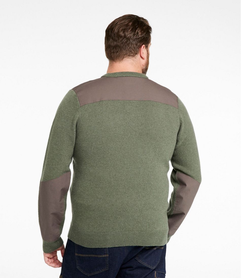 Men's Maine Guide Lightweight Lambswool Sweater - Image 5