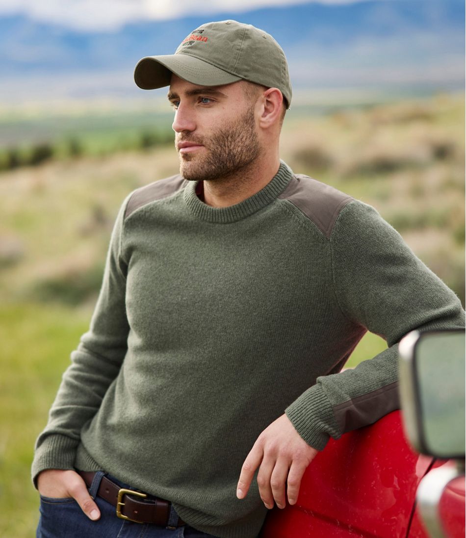 Men's Maine Guide Lightweight Lambswool Sweater - Image 8