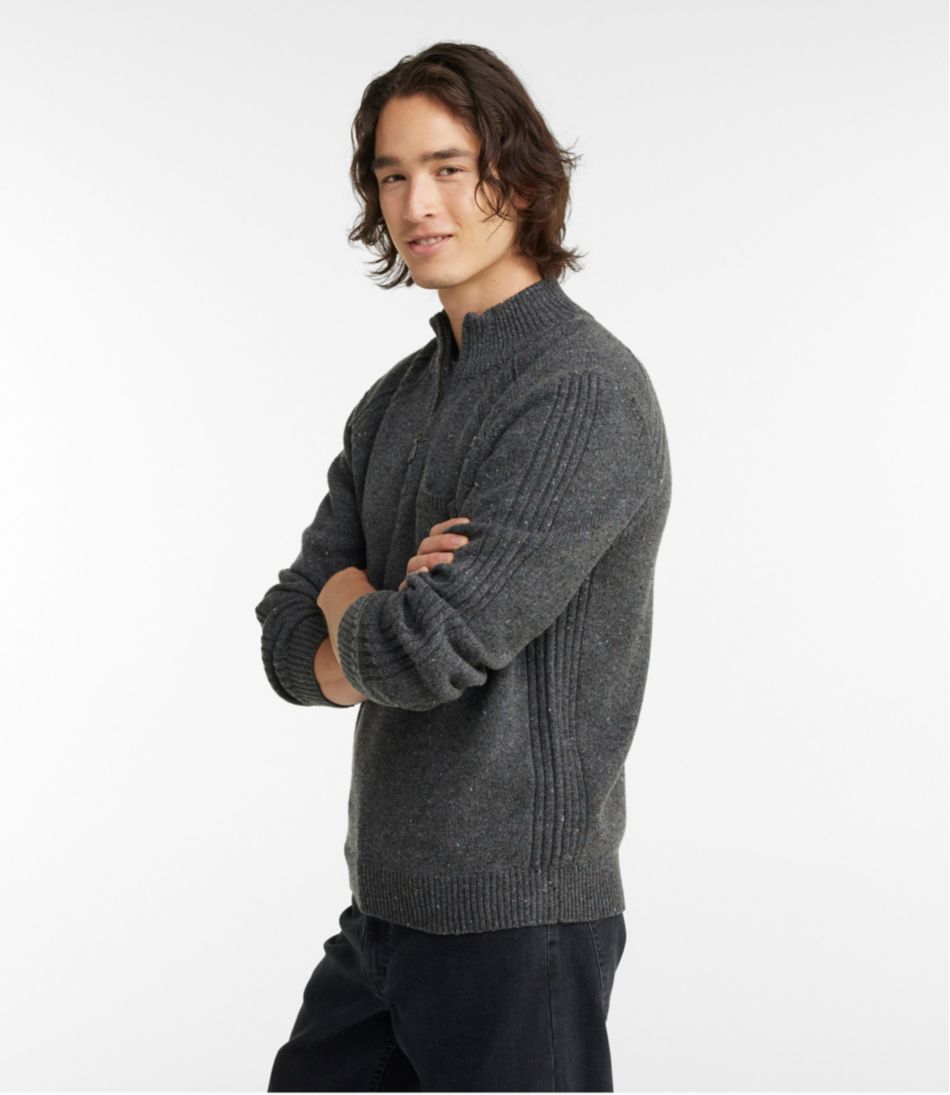 Men's Rangeley Merino Sweater, Quarter-Zip - Image 2