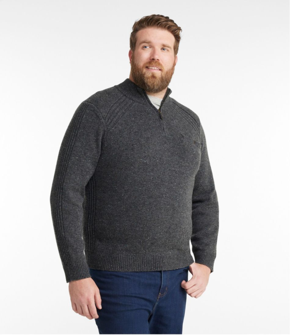 Men's Rangeley Merino Sweater, Quarter-Zip - Image 4