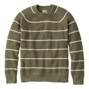 Men's Mariner Rib Crew Sweater, Stripe