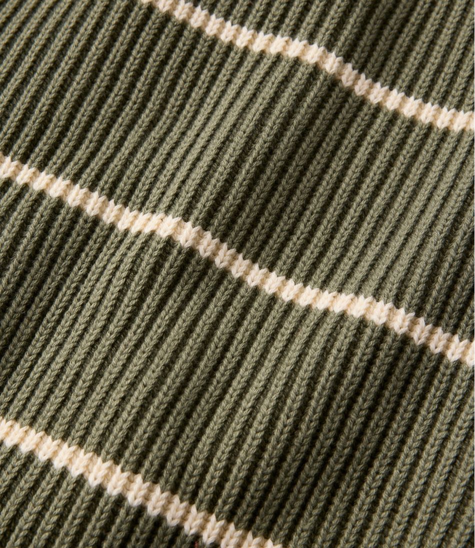 Men's Mariner Rib Crew Sweater, Stripe - Image 5