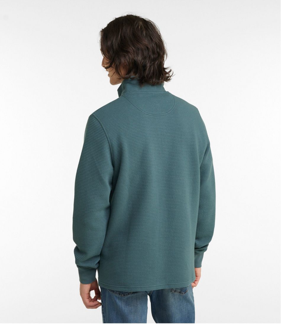 Men's Lakewashed Double-Knit Quarter-Zip Pullover - Image 3