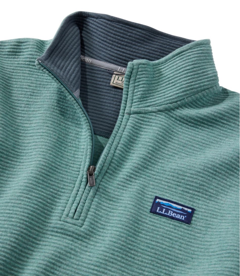 Men's Lakewashed Double-Knit Quarter-Zip Pullover - Image 6
