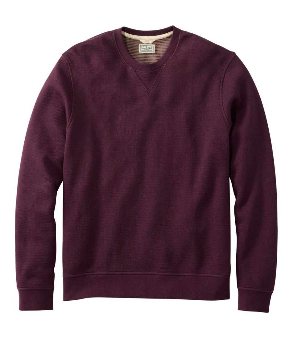 Men's All Seasons Textured Sweats, Crewneck