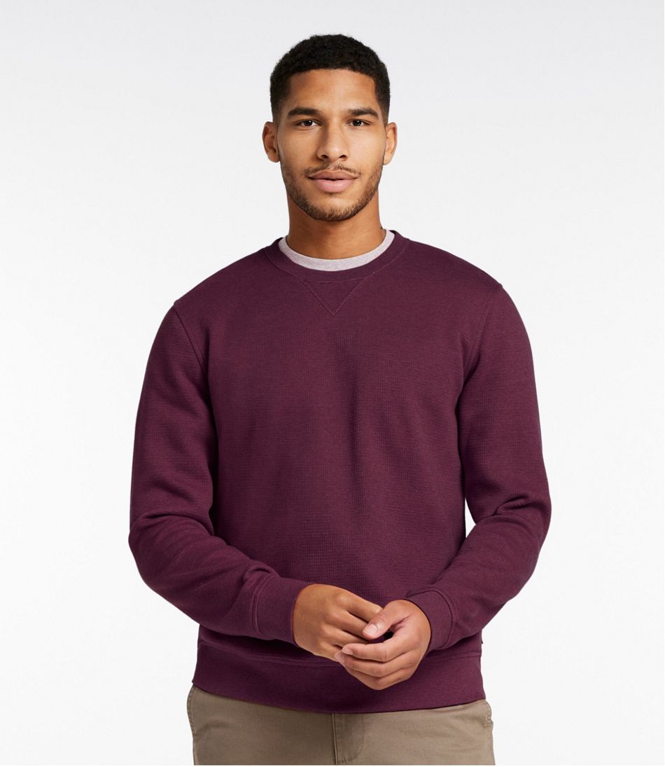 Men's All Seasons Textured Sweats, Crewneck - Image 2