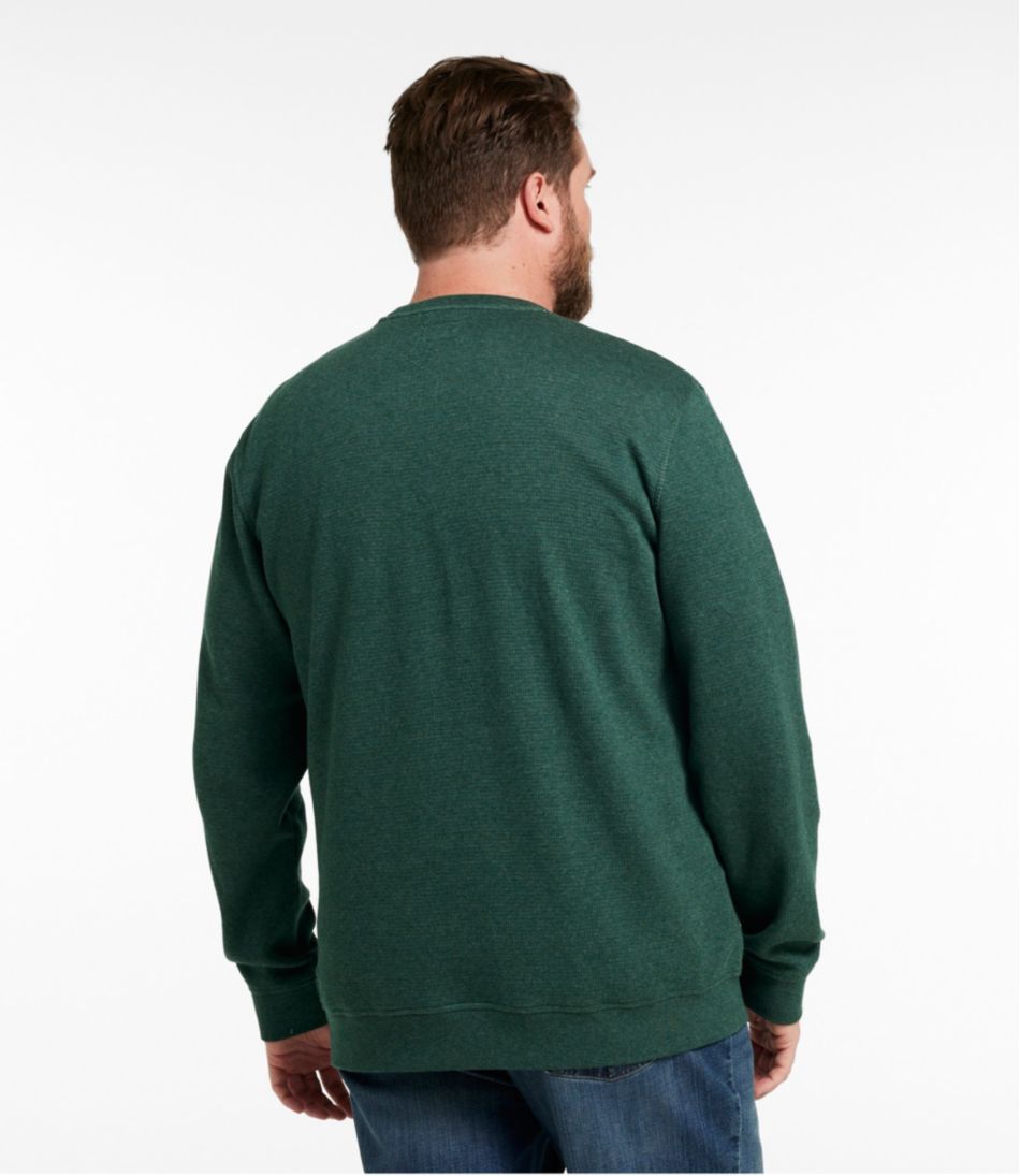 Men's All Seasons Textured Sweats, Crewneck - Image 5
