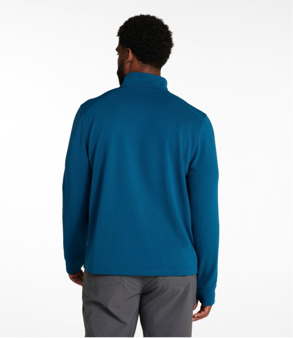 Men's VentureStretch Ottoman-Rib Pullover, Quarter-Zip - Image 5