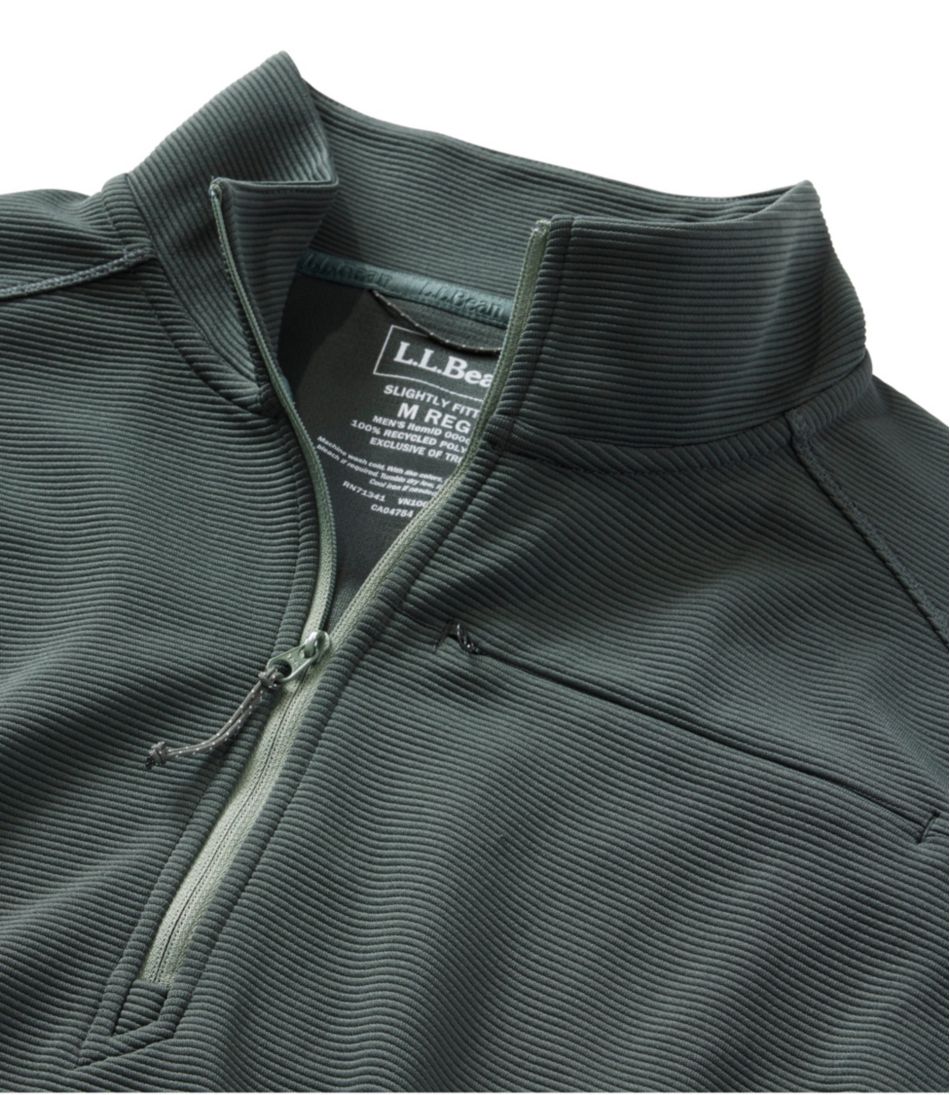 Men's VentureStretch Ottoman-Rib Pullover, Quarter-Zip - Image 6