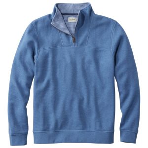 Men's All Seasons Textured Sweats, Quarter-Zip