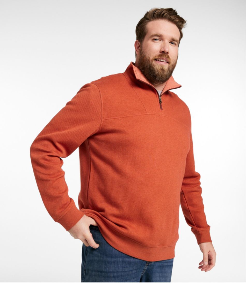 Men's All Seasons Textured Sweats, Quarter-Zip - Image 4