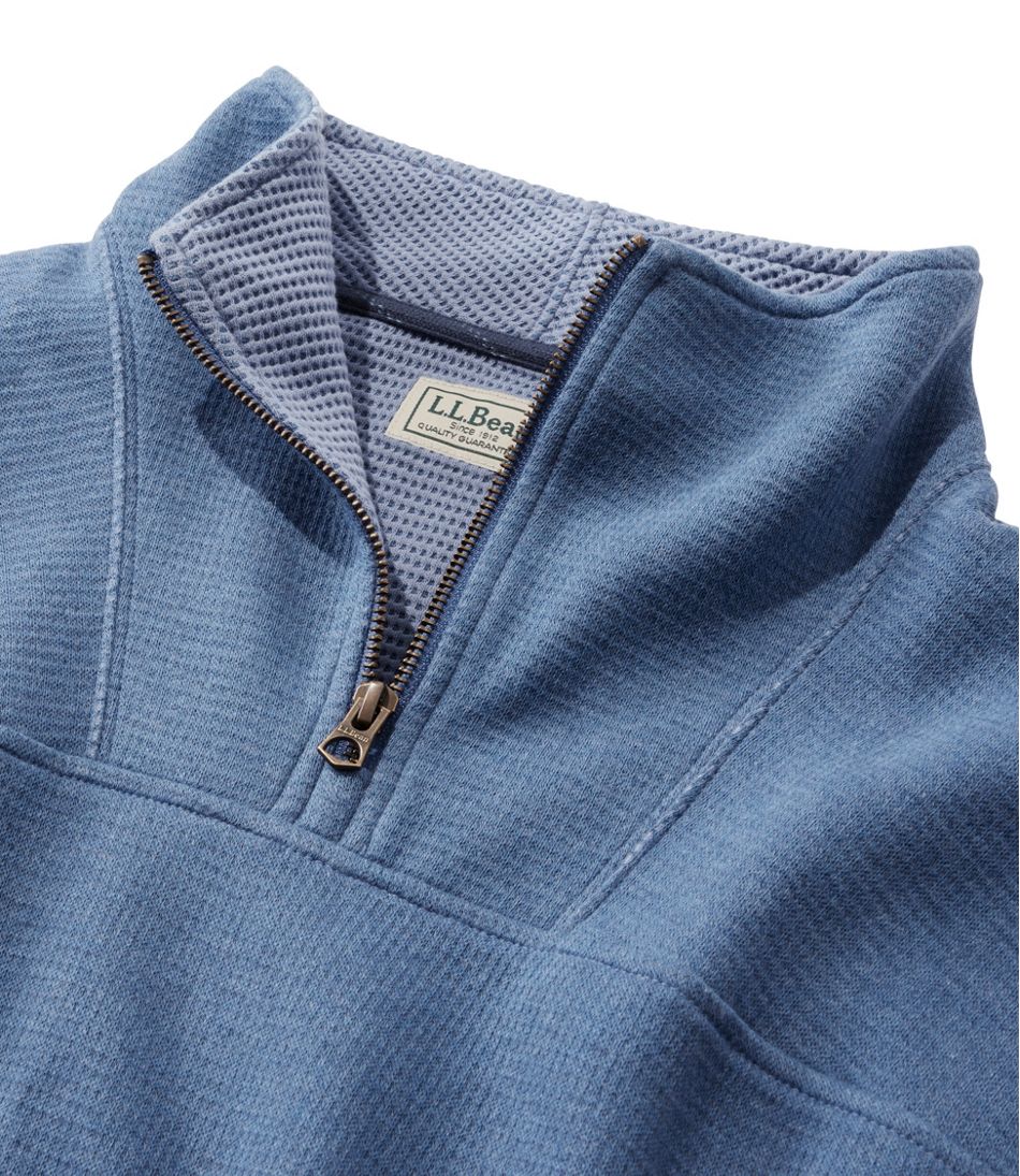 Men's All Seasons Textured Sweats, Quarter-Zip - Image 6