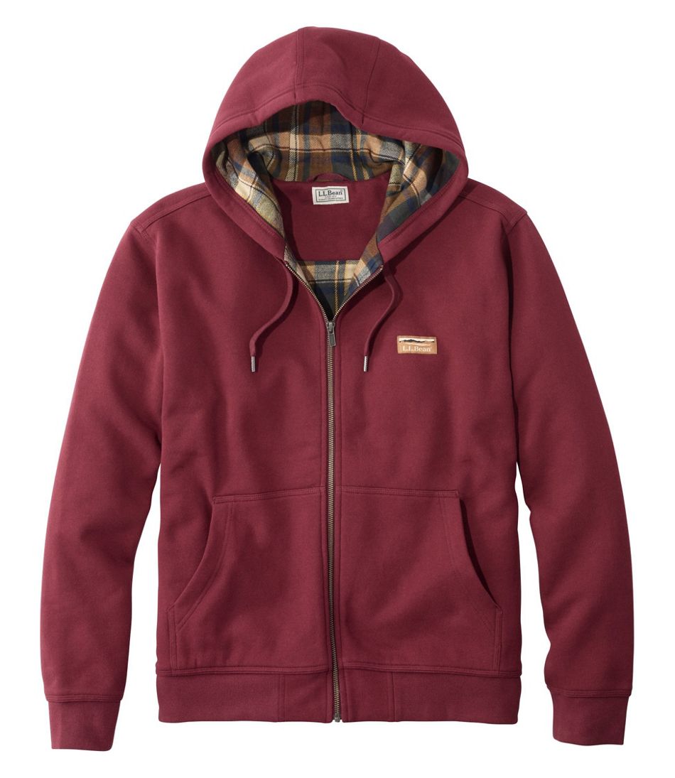 Men's Katahdin Iron Works? Hooded Sweatshirt, Flannel-Lined
