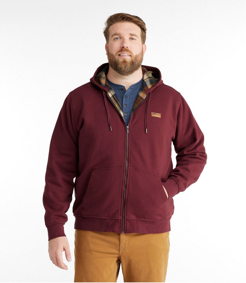 Men's Katahdin Iron Works? Hooded Sweatshirt, Flannel-Lined - Image 4