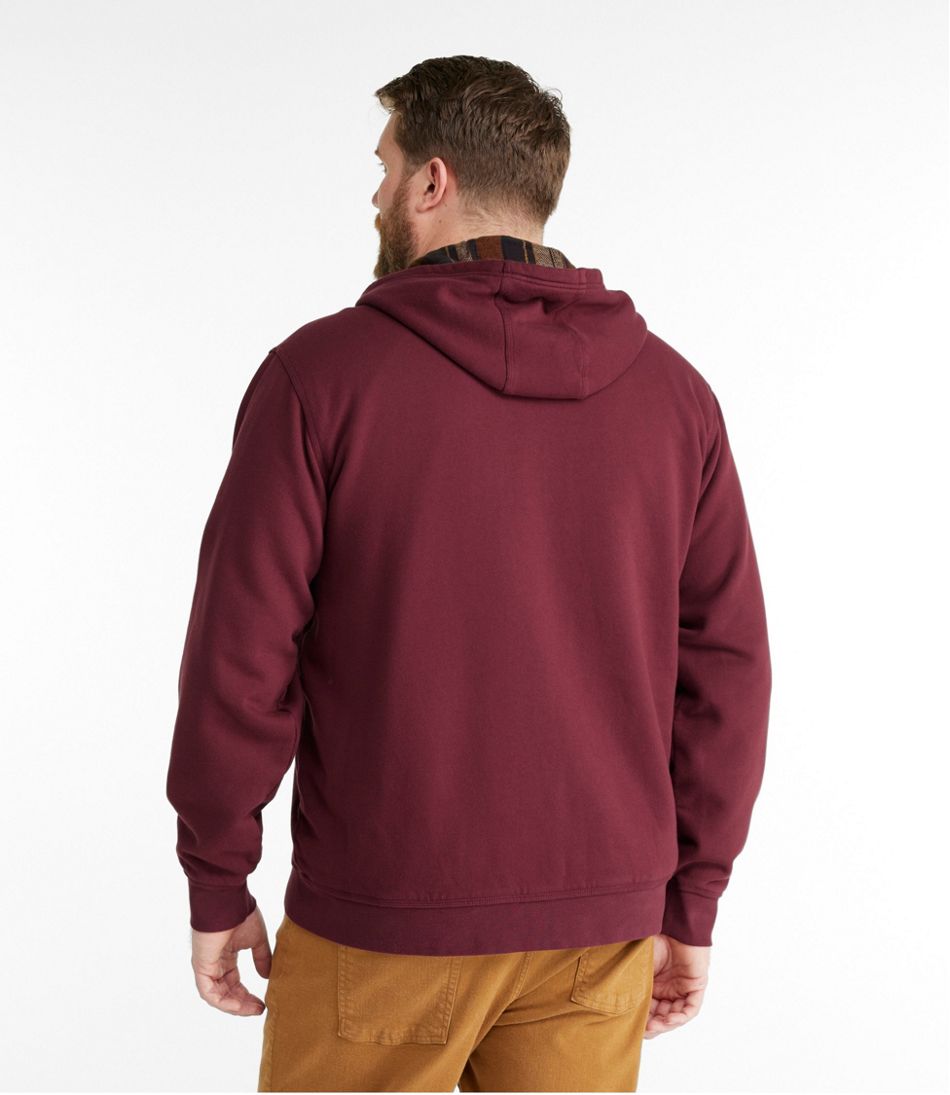 Men's Katahdin Iron Works? Hooded Sweatshirt, Flannel-Lined - Image 5