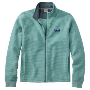 Men's Lakewashed Double-Knit Full-Zip