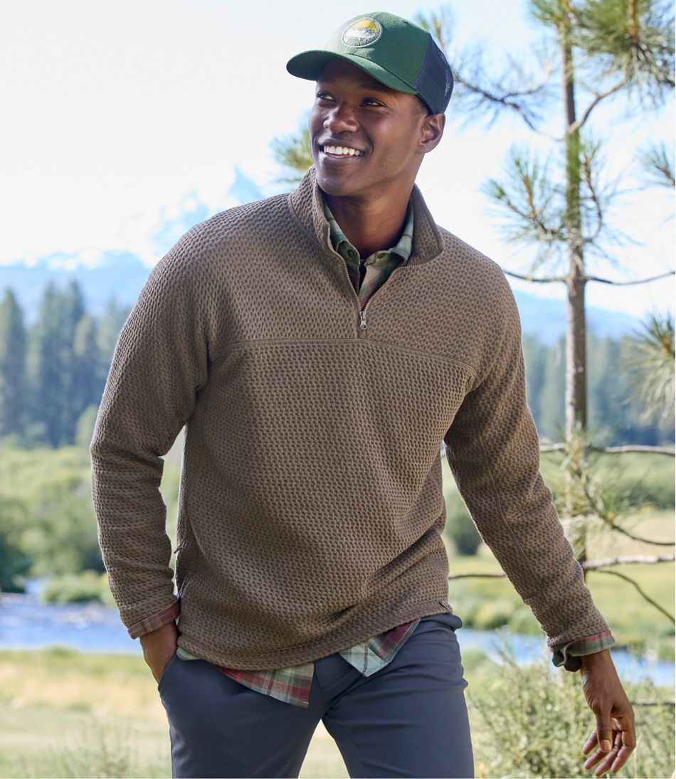 Men's Ridgeknit Pullover, Quarter-Zip - Image 11