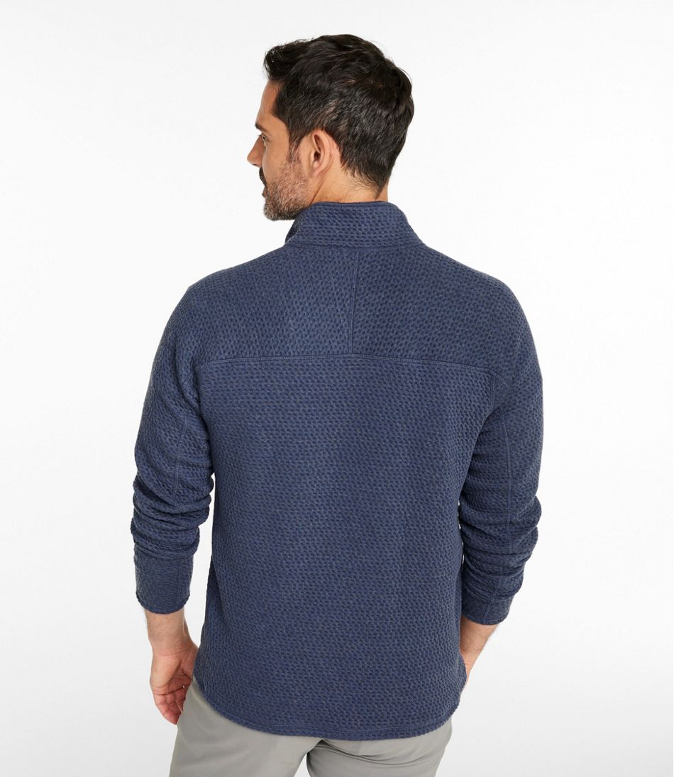Men's Ridgeknit Pullover, Quarter-Zip - Image 3
